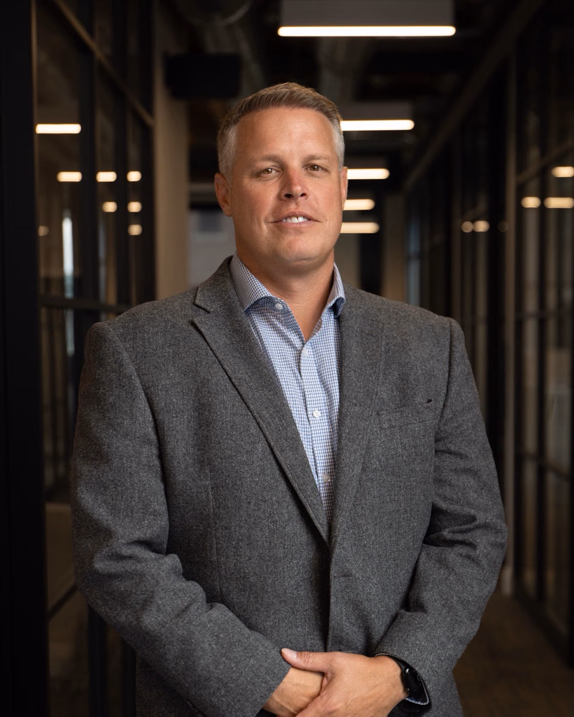 Jay Ofield, Partner, Sympl Benefits, at the Sympl office in Ada, Michigan